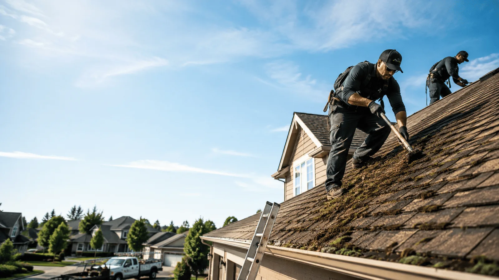 Roof Moss Removal in Bergman, AR near me